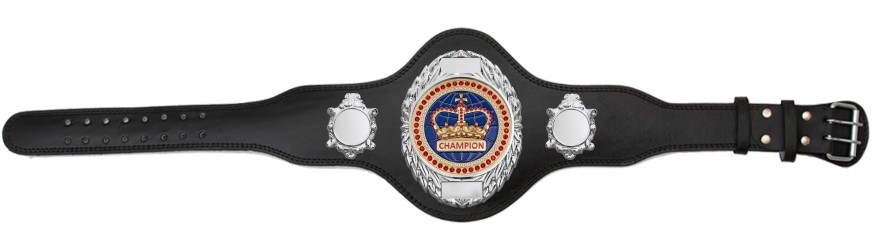 CHAMPIONSHIP BELT - PLT286/S/BLUGEM - AVAILABLE IN 4 COLOURS